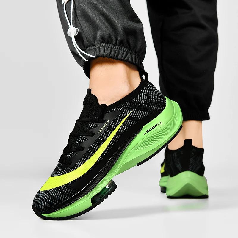 Chaussures de course respirantes pour hommes, baskets de Jogging en plein air, d'entraînement, de lu