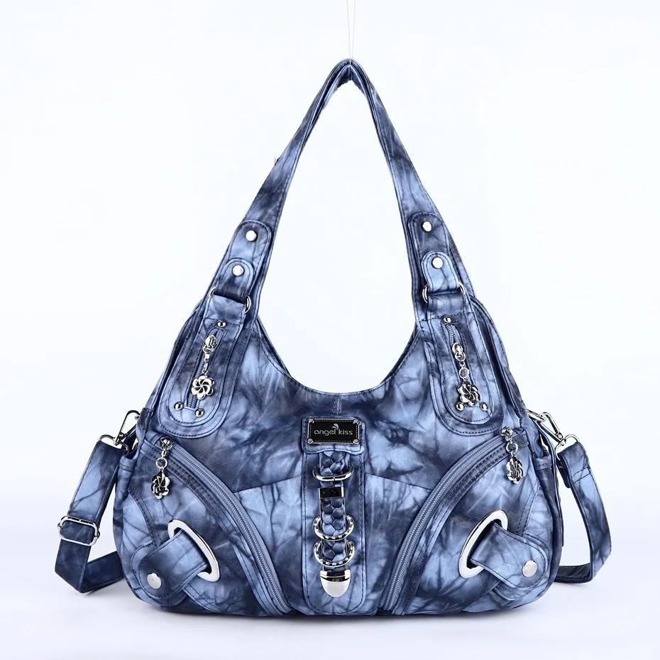 Sac à main vintage pour femme, sac à bandoulière tendance, grand sac fourre-tout, sac de shopping à 