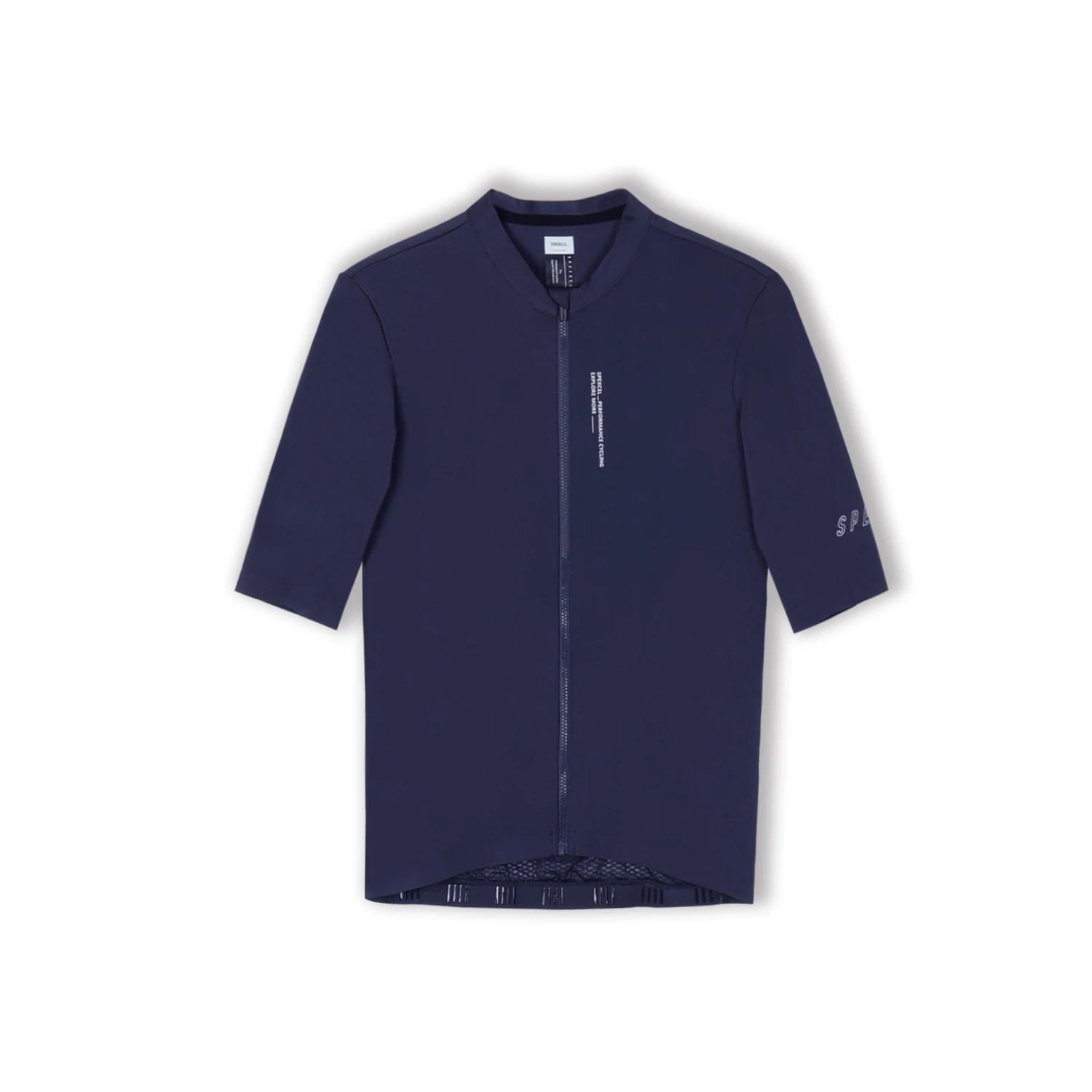 SPEXCEL nouveaux maillots de cyclisme d'entraînement à manches courtes Pro Team Race Fit tissu léger