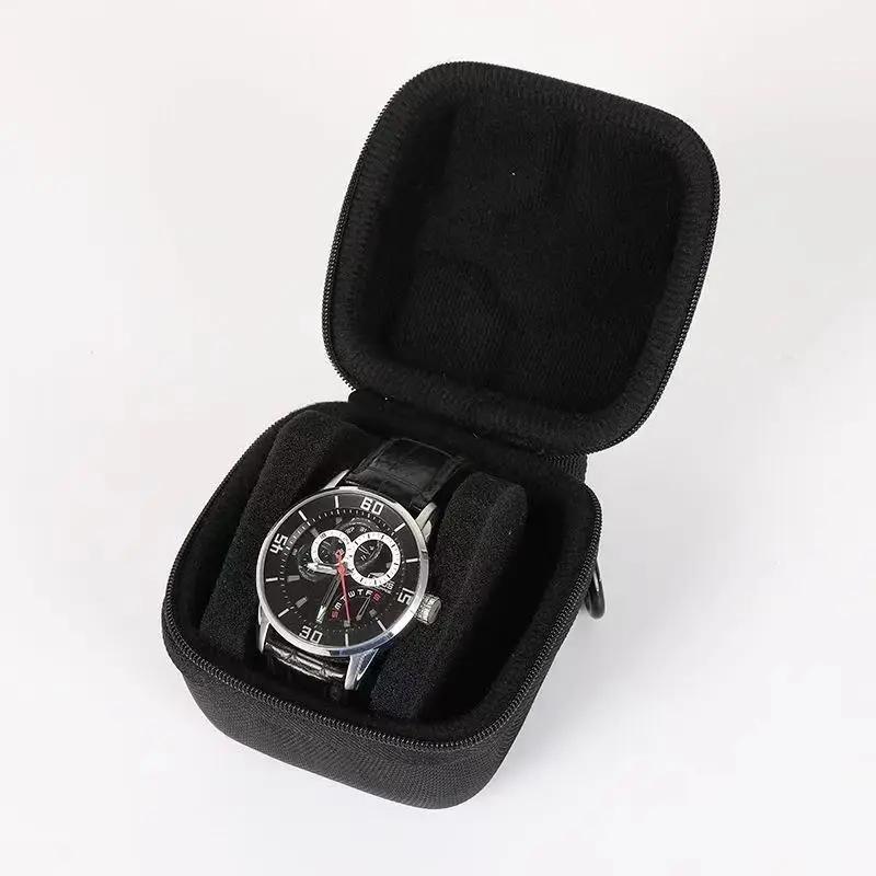 Organisateur de boîte de montre pour hommes, étui de voyage de montre, support d'affichage de montre