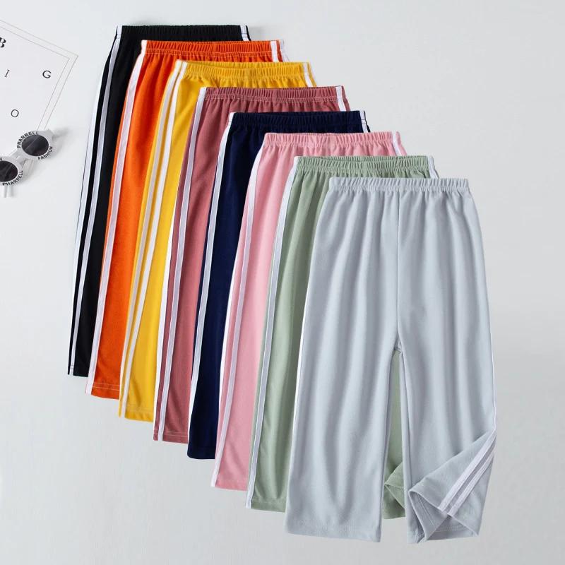 MiniInTheBox-Pantalon d'Été Fin à Jambes Larges pour Garçon et Fille, Vêtement Confortable de Loisir