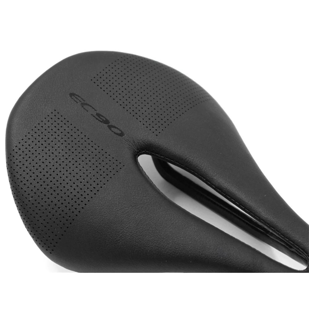 EC90 selle en carbone vtt/vélo de route selle en cuir Super léger coussins en carbone 7x9mm vélo de 