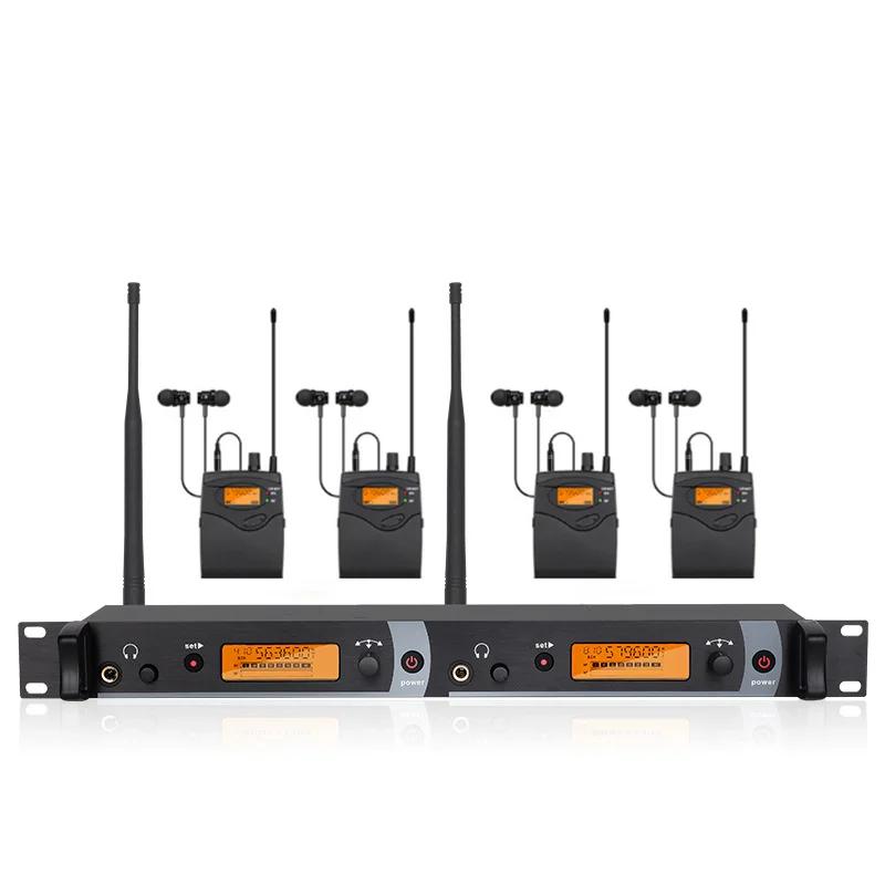 Système de monitoring intra-auriculaire professionnel SR-2050, moniteur multi-bodypack 2 canaux avec