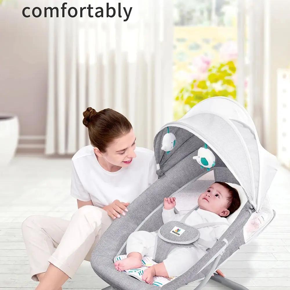 Berceau pour bébé chaise à bascule lit bébé berceaux Moises pour bébés lit bébé Mobile de 0 à 3 ans 