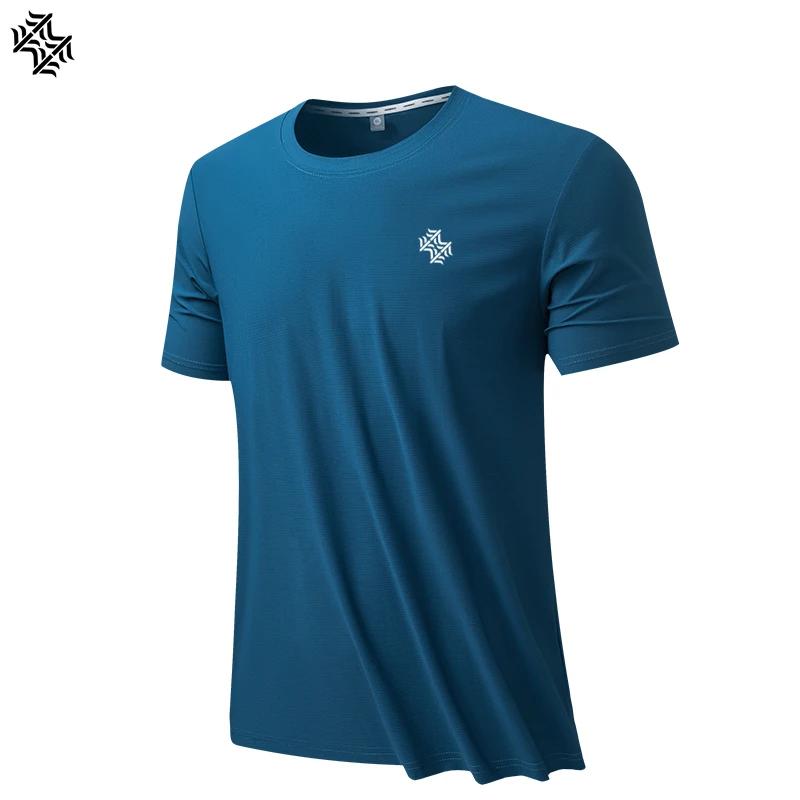 SBWL-T-shirt de sport à séchage rapide pour homme, randonnée en plein air, course à pied, perte de p