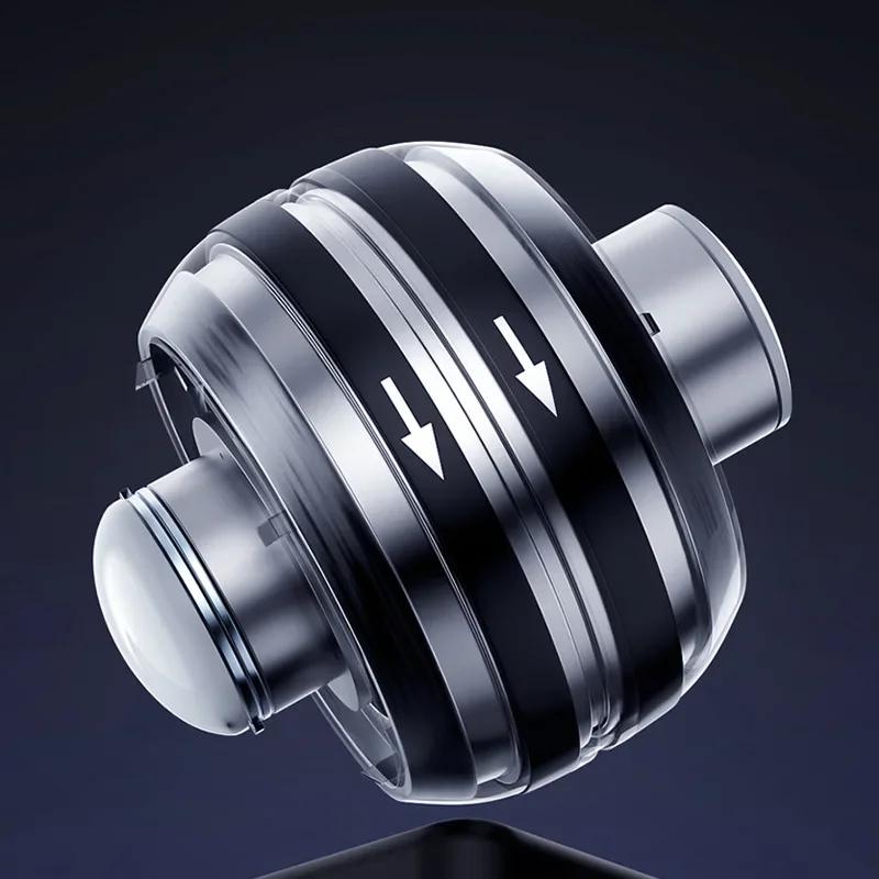 Centrifugeuse de boule de poignet à LED, gyroscope, presse-poignet, plage de démarrage automatique, 