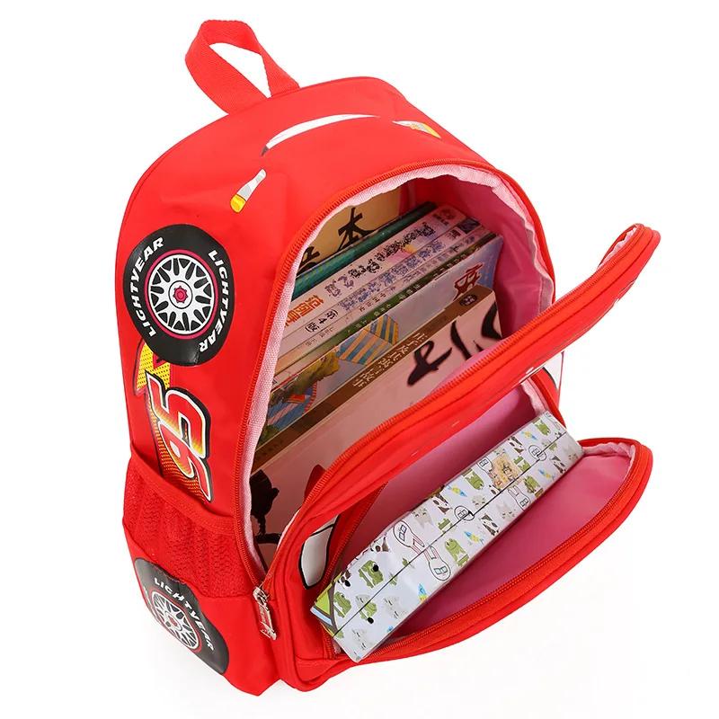 Sac à dos de sécurité pour enfants, voiture Disney, pour garçons de la maternelle, élèves du primair