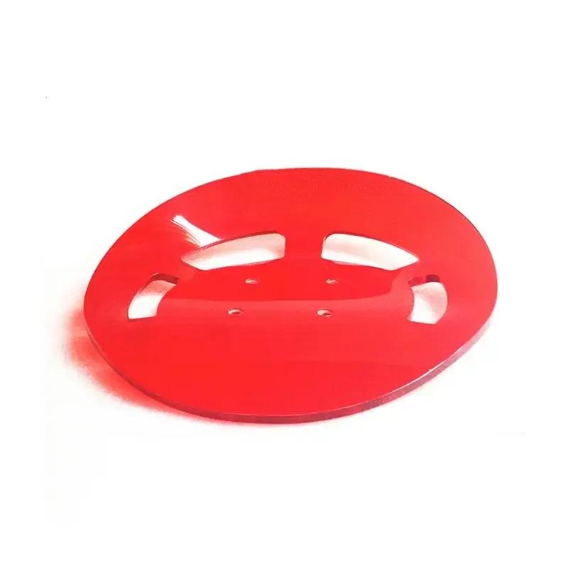 Base de tabouret en acrylique, panneau de tabouret de Bar avec Base arrière découpée arrondie pour t