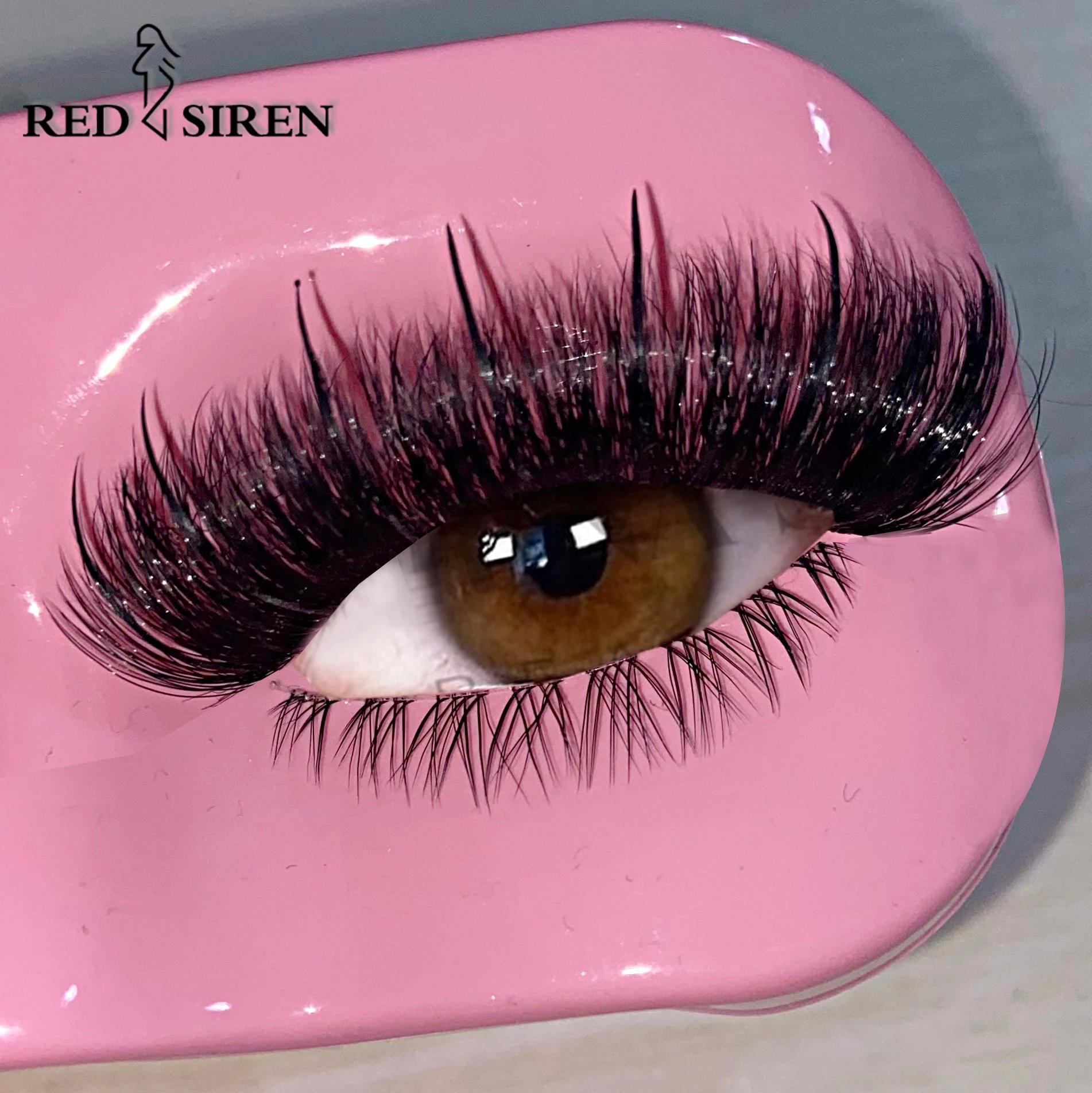 Nouveaux cils vaporeux et moelleux en Faux vison, vente en gros, marque privée russe C/D Curl, Exten