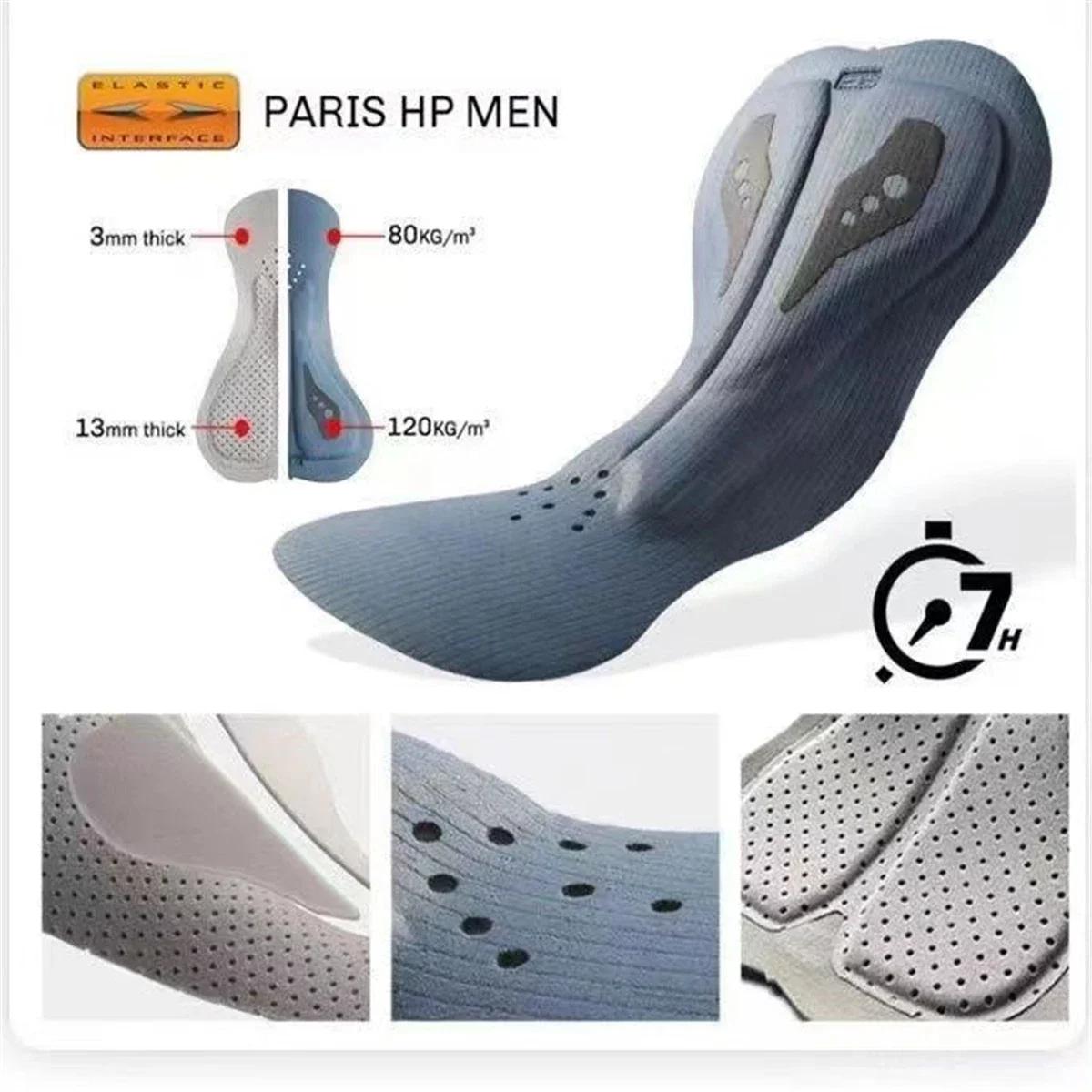 Coussin de siège de vélo italien, bavoir thermique en polaire pour l'hiver, pantalon de cyclisme, ga
