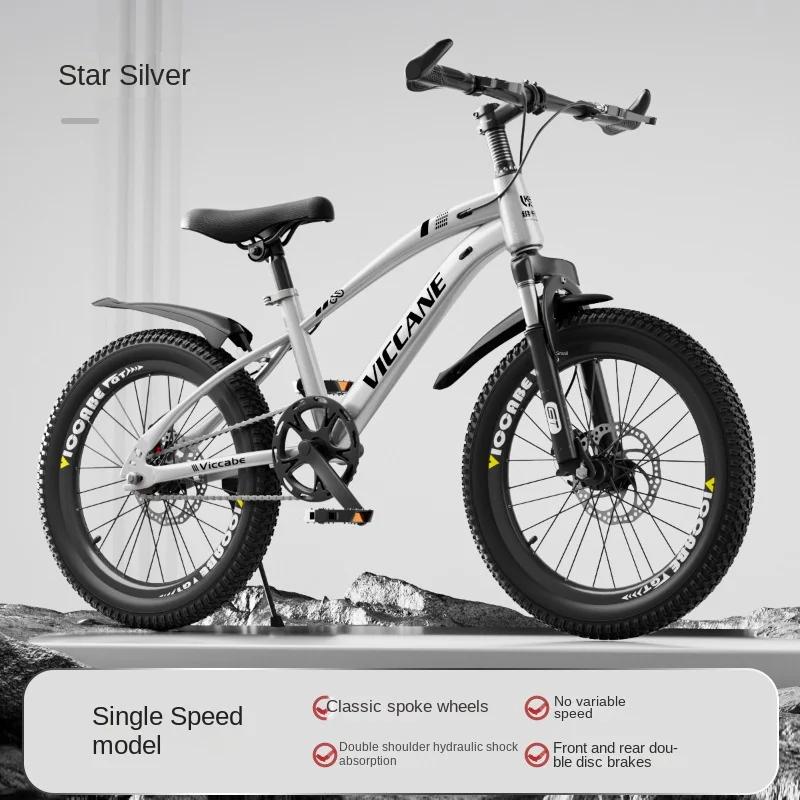 Vélos de montagne à vitesse variable pour adultes et enfants, vélos pour adolescents, collégiens et 
