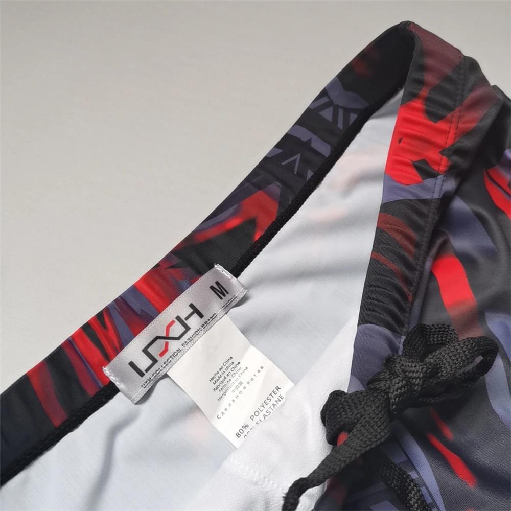 Maillot de bain homme push-up multicolore UXH - Boxer respirant sexy pour plage et natation