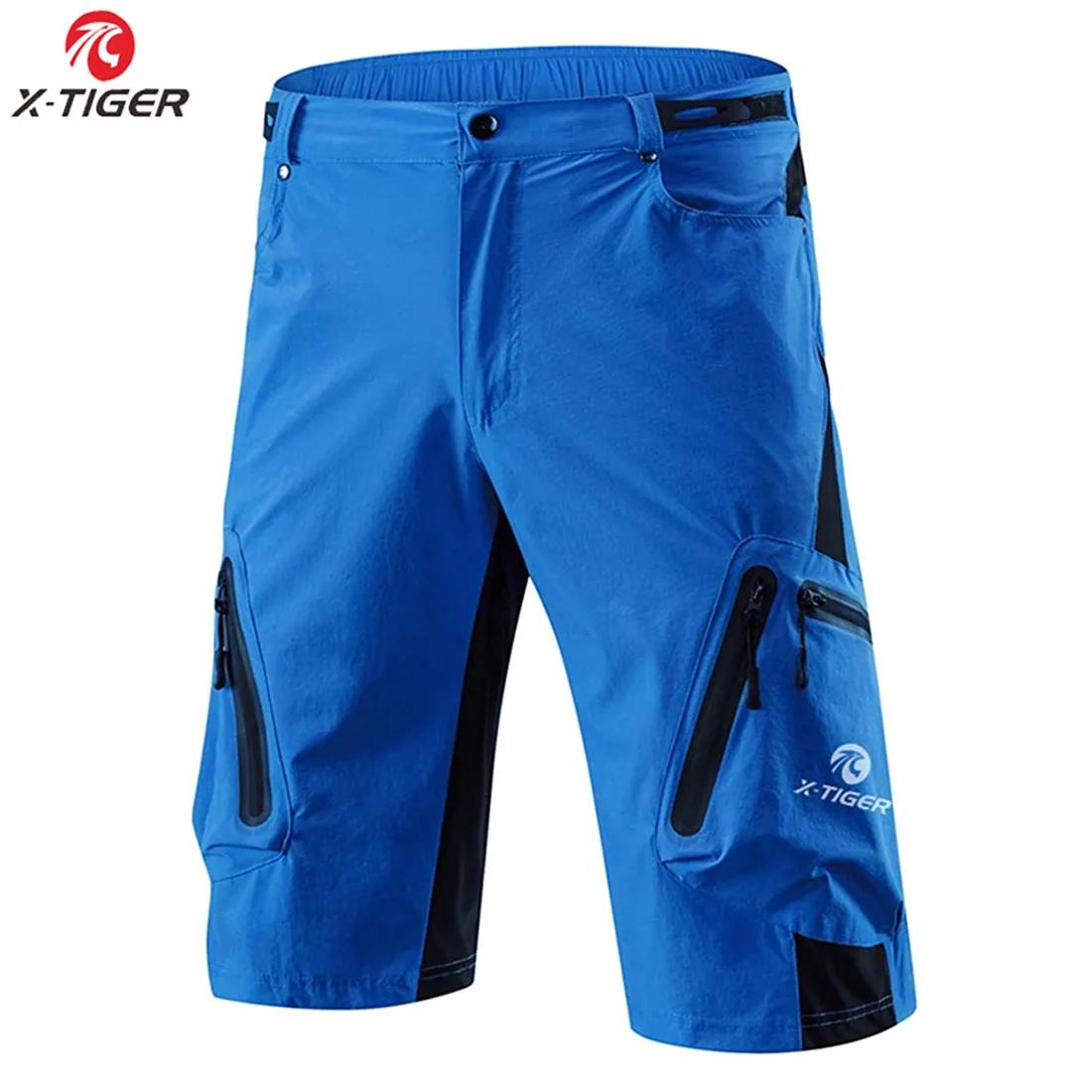X-tiger – Short de vélo pour hommes, pantalon coupe ample, pour Sports de plein air, équitation, cyc