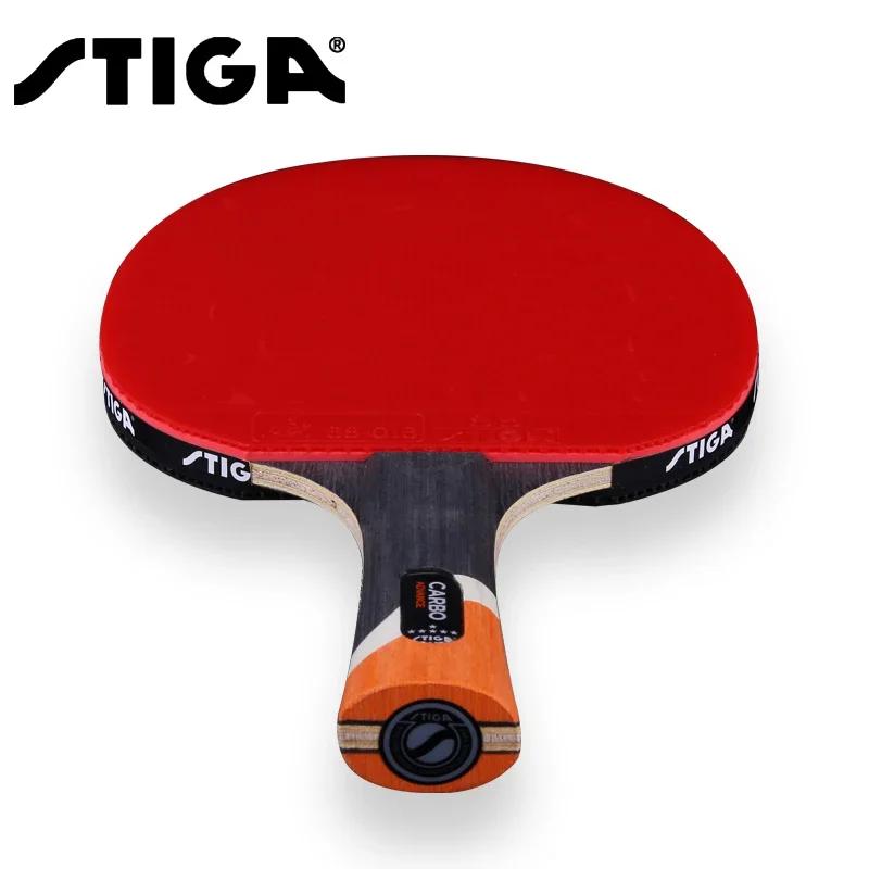 Raquette de tennis de Table originale Stiga 6 étoiles raquette de Ping-Pong en caoutchouc double bou