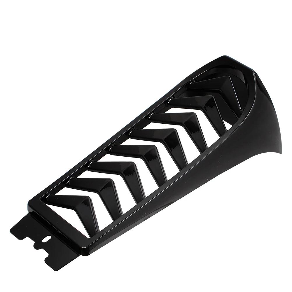 Becquet de menton avant noir brillant pour moto, couvercle de radiateur inférieur pour Harley Softai