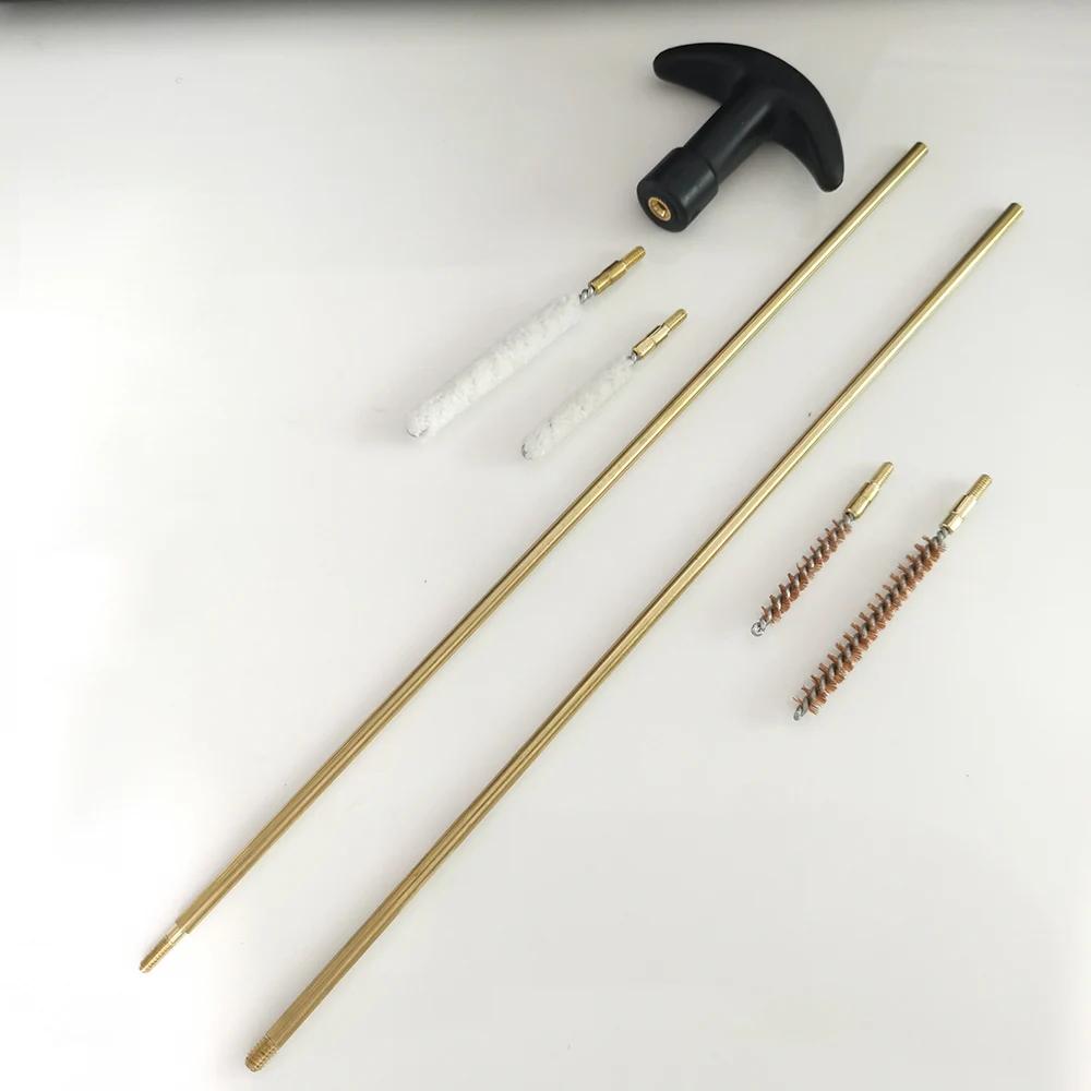 Kit de nettoyage de fusil à Air tactique GAMO 4.5mm 5.5mm, brosse métallique de nettoyage de baril, 