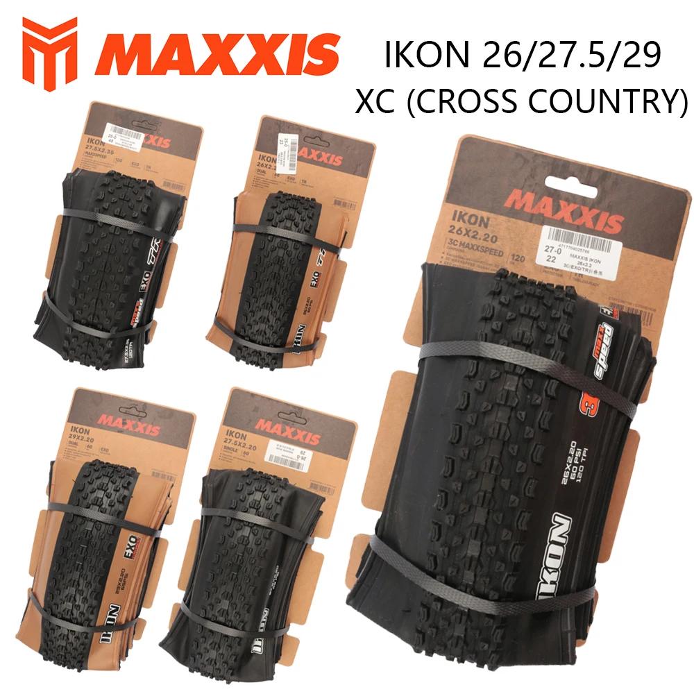 2 pièces MAXXIS IKON pneu de VTT d'origine 26 29 pliant Anti-crevaison Tubeless XC pneu de vélo tout