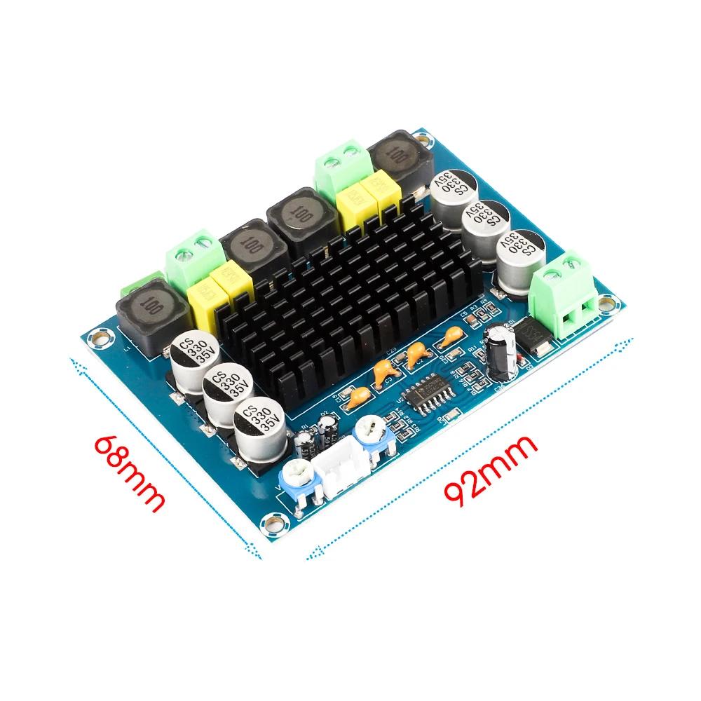 1 pièces DC12-26V 2*120W double canal numérique stéréo carte amplificateur de puissance Audio haute 
