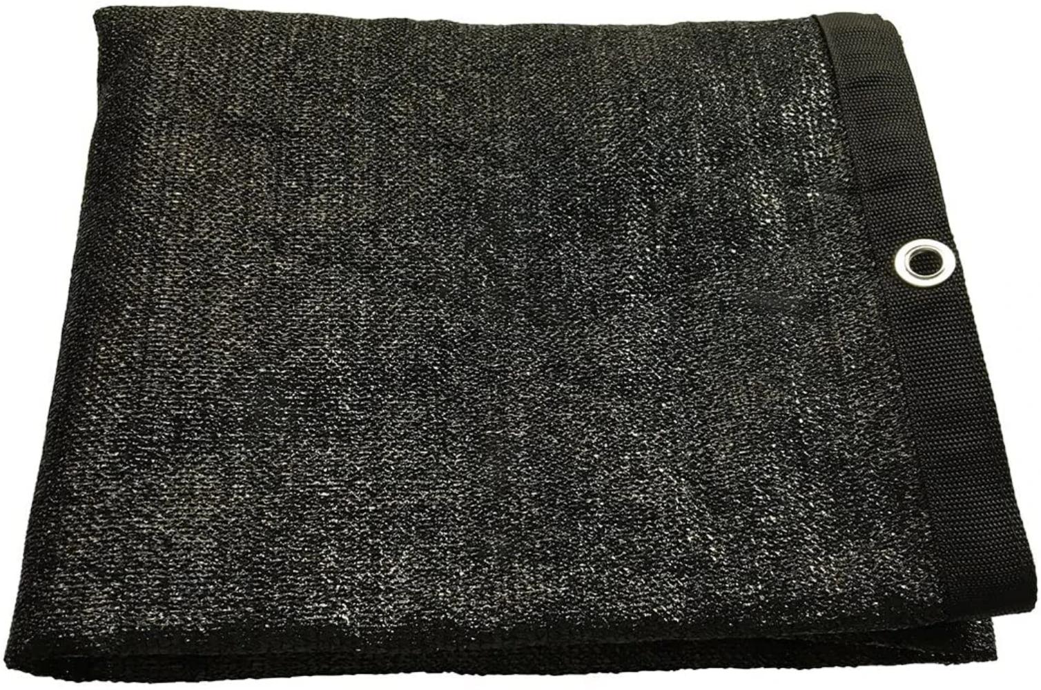 Panneau d'ombrage Sunblock noir, 10 pi x 20 pi, 90% pouces, avec 12 duplications Ik,