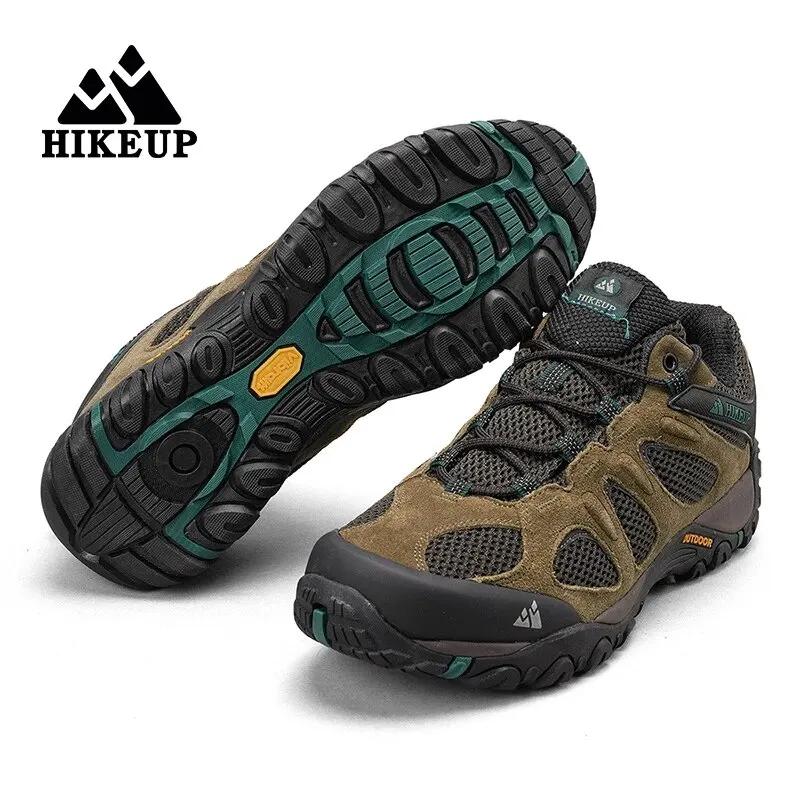 Chaussures de randonnée HIKEUP respirantes homme - Résistantes aux éclaboussures pour trekking