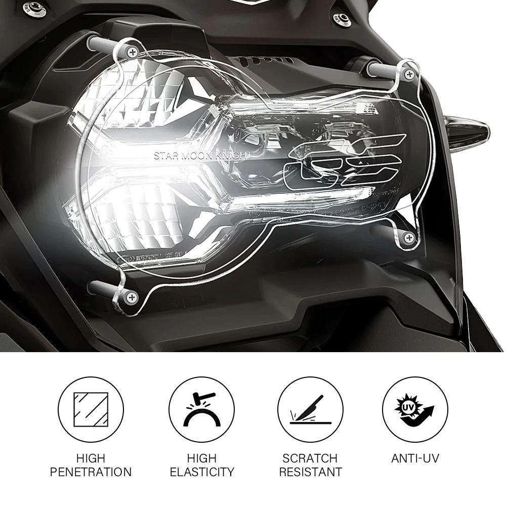 Protecteur de phare de moto en acrylique, couvercle de protection pour BMW R1200GS R1250GS R 1250 GS