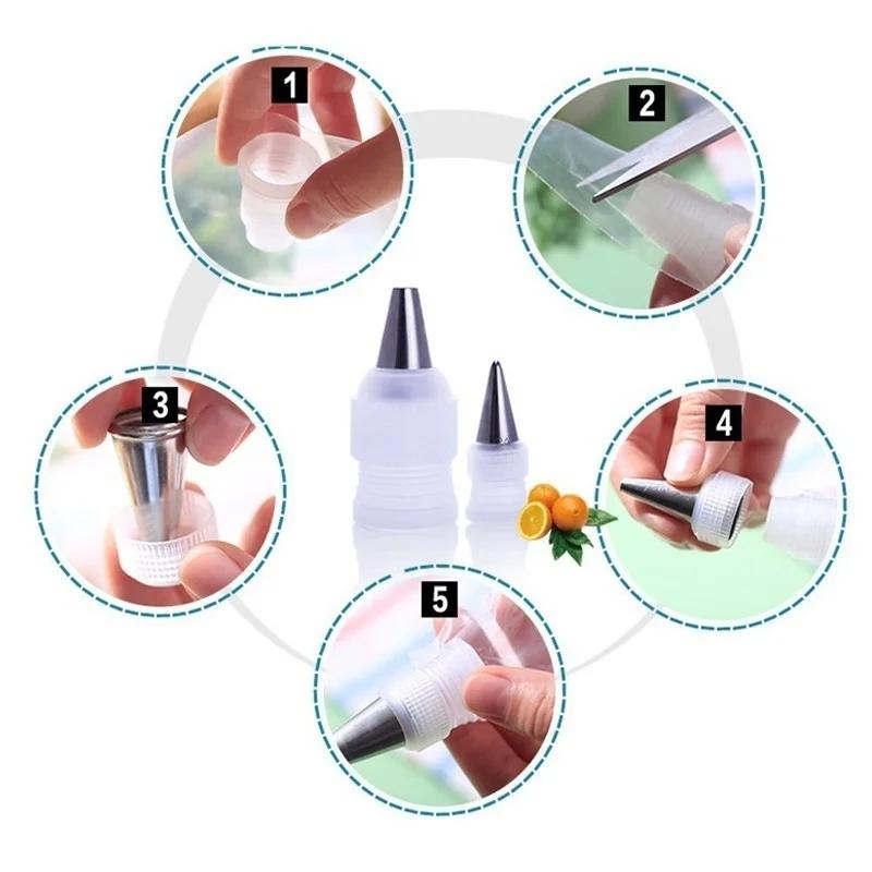 Embouts de douilles de glaçage à la mode, convertisseur de décoration de gâteaux, coupleur, outil de