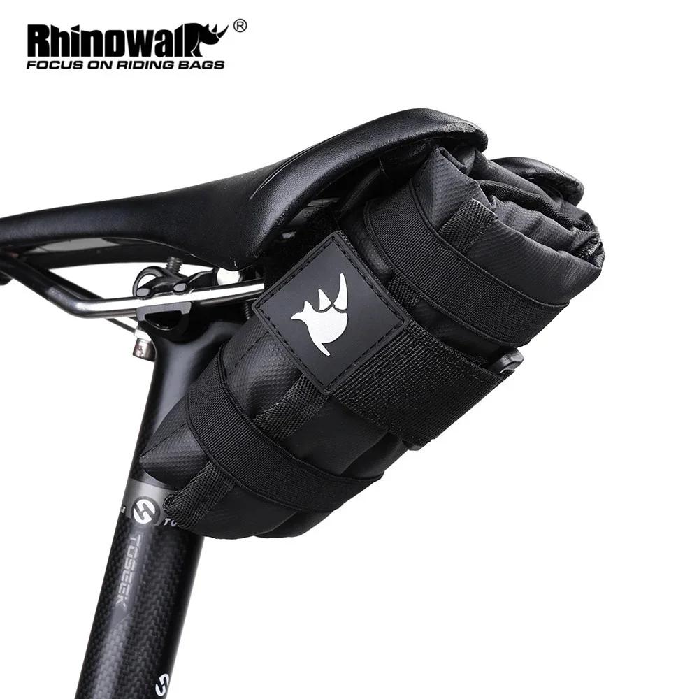 Rhinowalk vtt outils de réparation de vélo stockage sac de vélo haut avant Tube cadre sac Burrito Pa