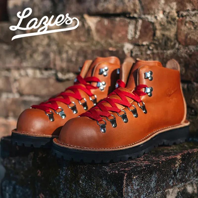Chaussures de randonnée homme cuir vache Goodyear - Bottes marche trekking baskets plein air cheville