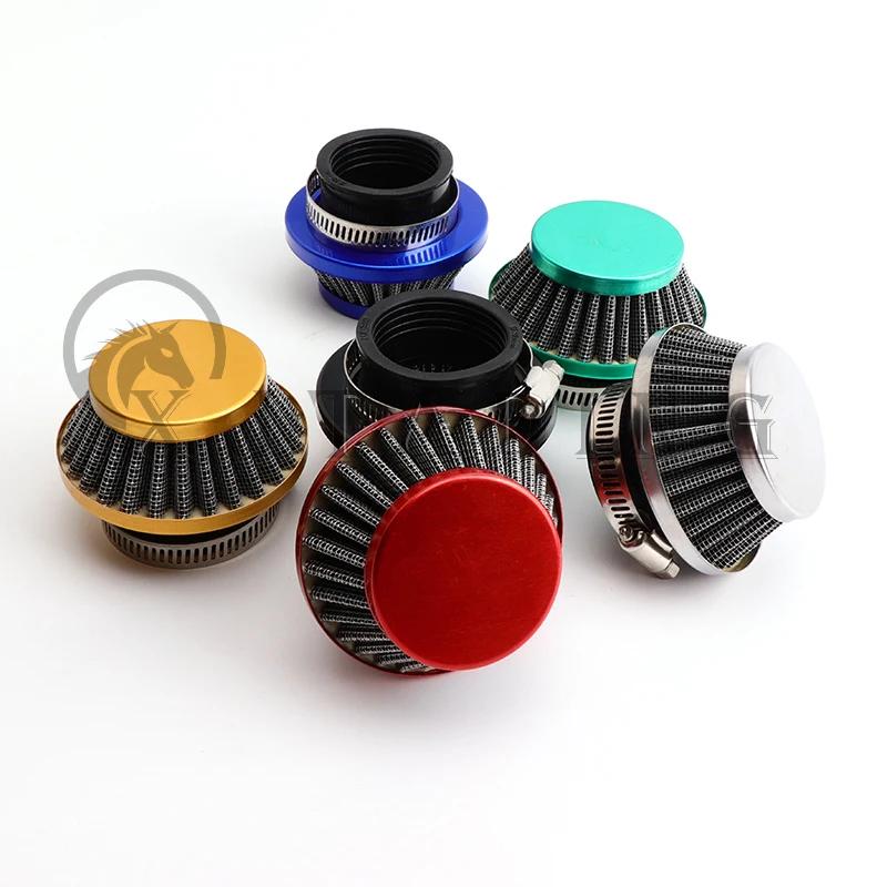Filtre à Air de vélo de poche avec connecteur pour carburateur de carburateur de moteur 2 temps 47cc