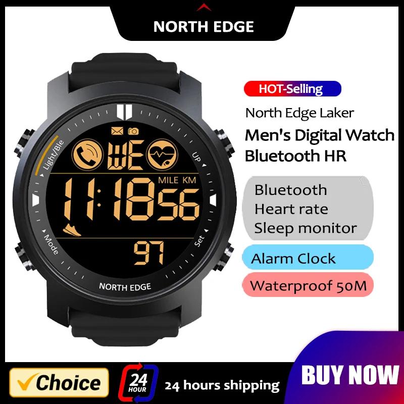 NORTH EDGE hommes montre intelligente moniteur de fréquence cardiaque femmes Smartwatch natation cou