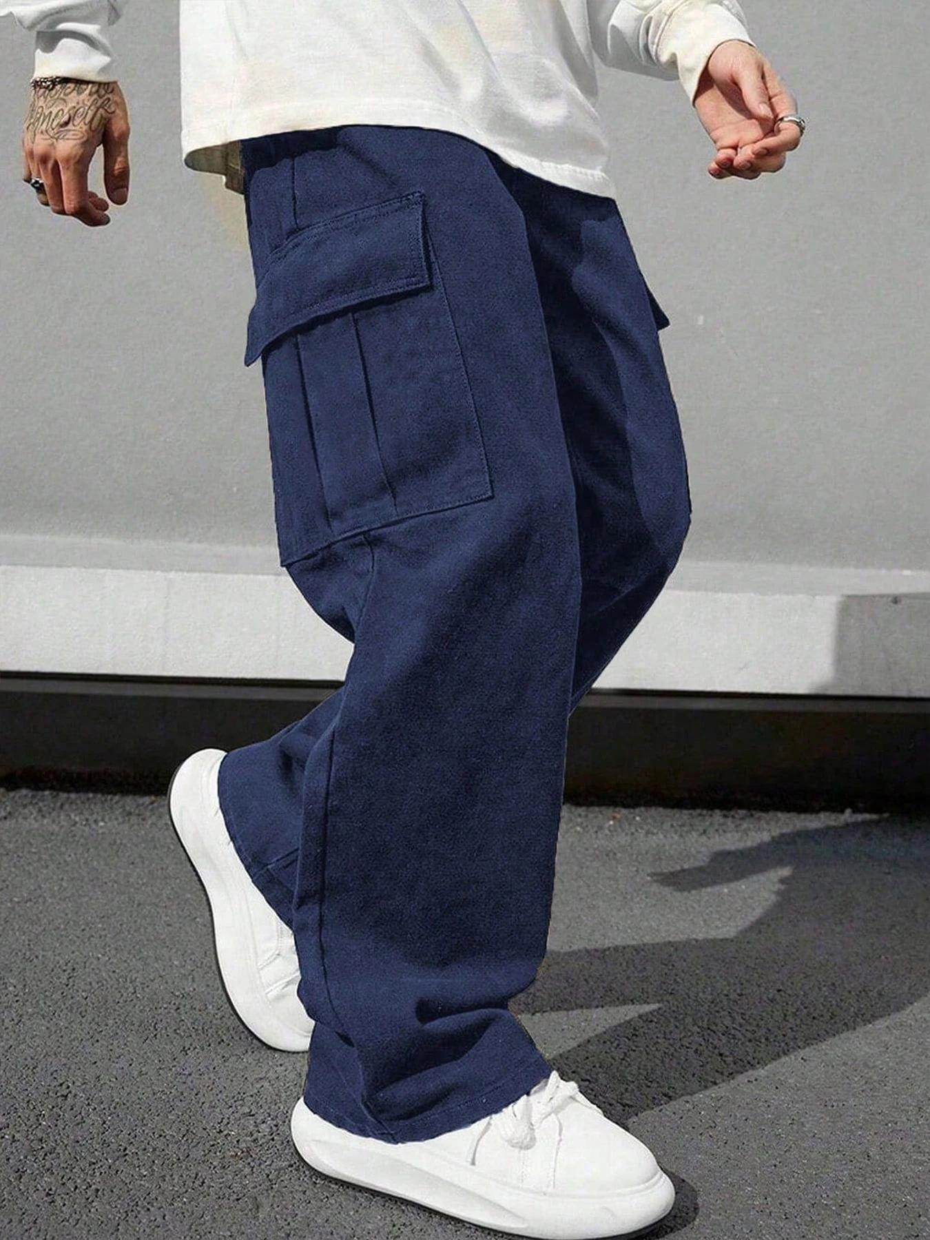 Salopettes pour garçons, pantalons pour garçons, pantalons amples pour enfants de taille moyenne et 