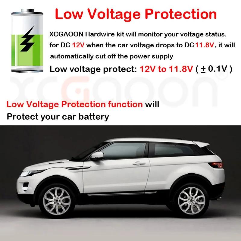 24 heures Mini Mico Ports USB 5V 3A câble de Charge de voiture cordon dur OBD 3.5 mètres avec interr