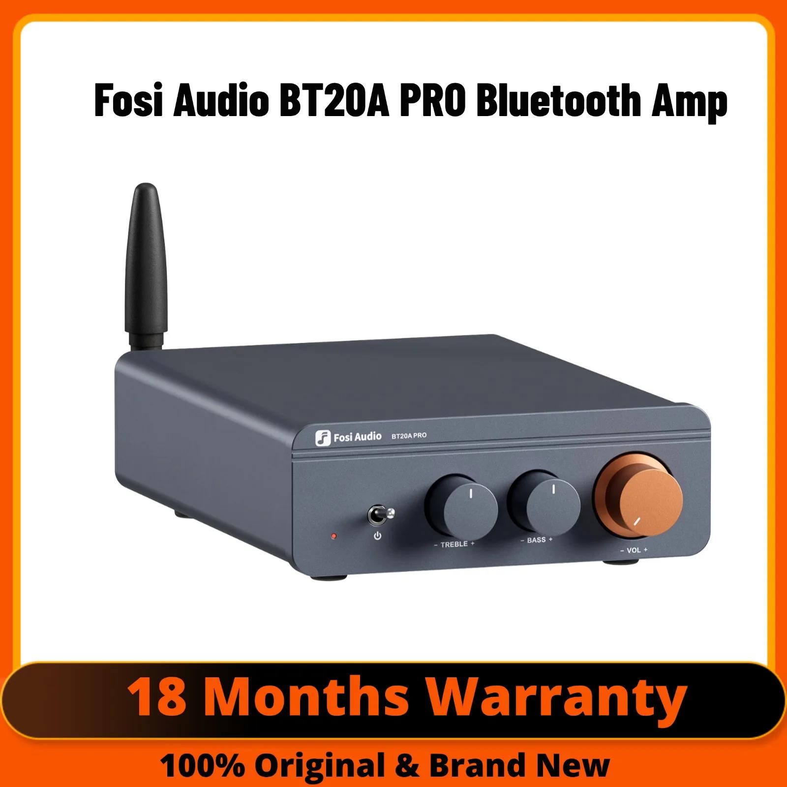 Fosi Audio BT20A Pro TPA3255 amplificateur de puissance sonore Bluetooth 300W x2 Mini HiFi stéréo cl