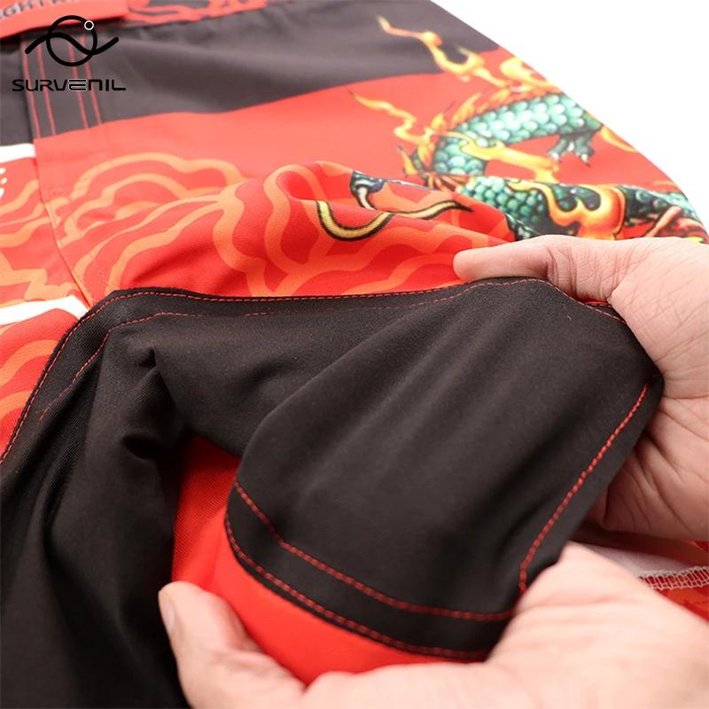 MMA – Shorts thaïlandais Tiger Muay pour hommes, pantalons pour Kickboxing, boxe, entraînement, Fitn