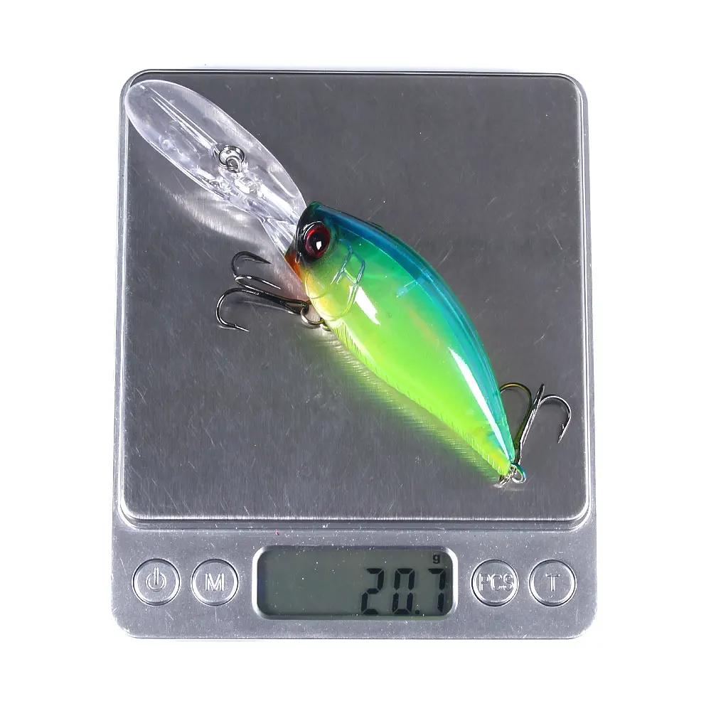 Hengjia 12.5 cm 20.5g manivelle leurre leurre de pêche brochet carpe pêche artificielle dur appât Wo