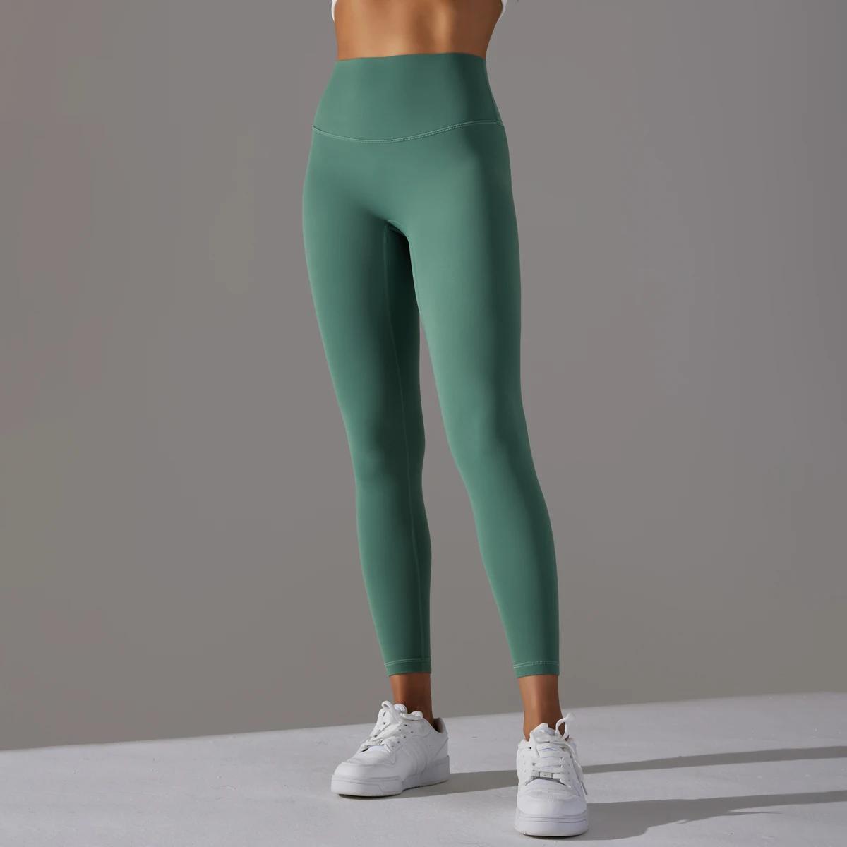 Leggings yoga femme taille haute - Respirants pour fitness, running et cyclisme été