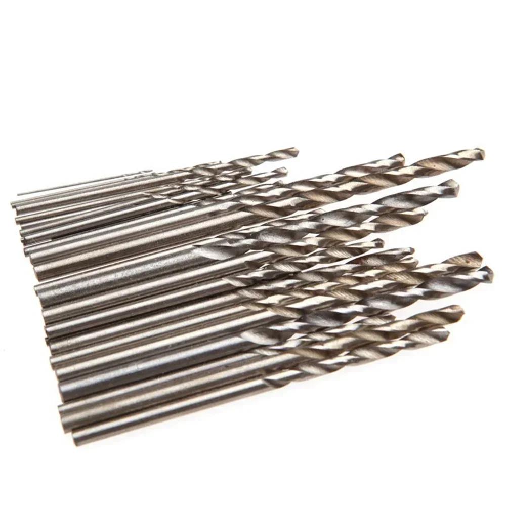 10 pièces Micro HSS forets hélicoïdaux embouts à tarière à tige droite pour perceuse électrique en o