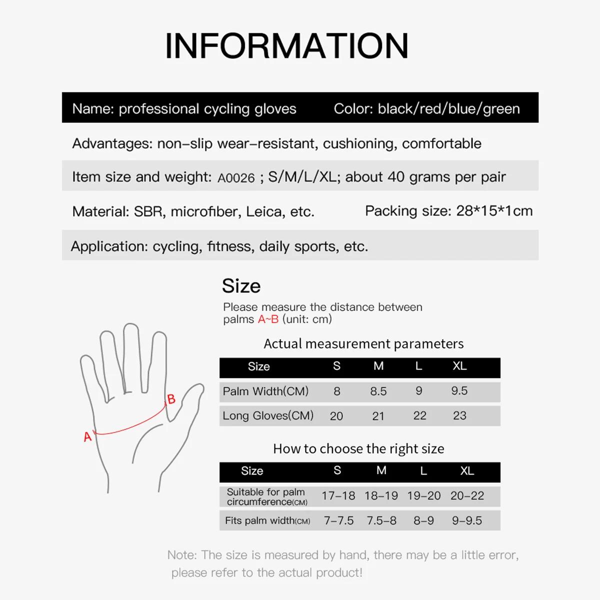 Gants de cyclisme en plein air pour hommes, doigt complet, antichoc, microcarence, degré d'usure, re