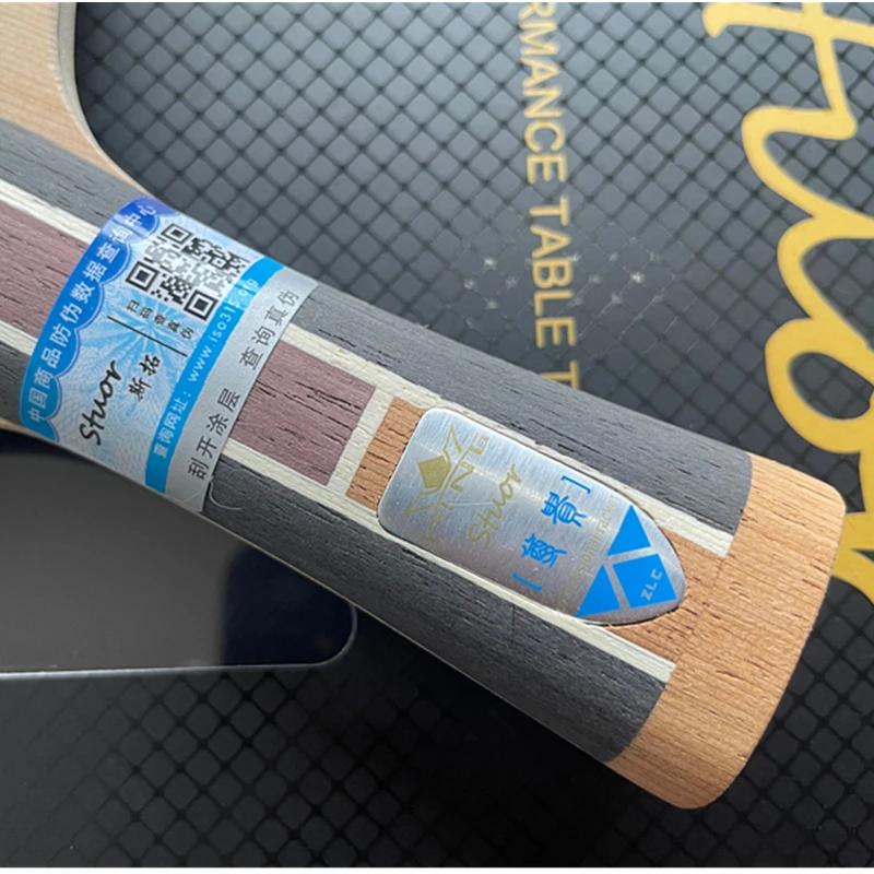 Stuor Sports-Raquette de tennis de table en fibre de carbone dure, raquettes de ping-pong profession