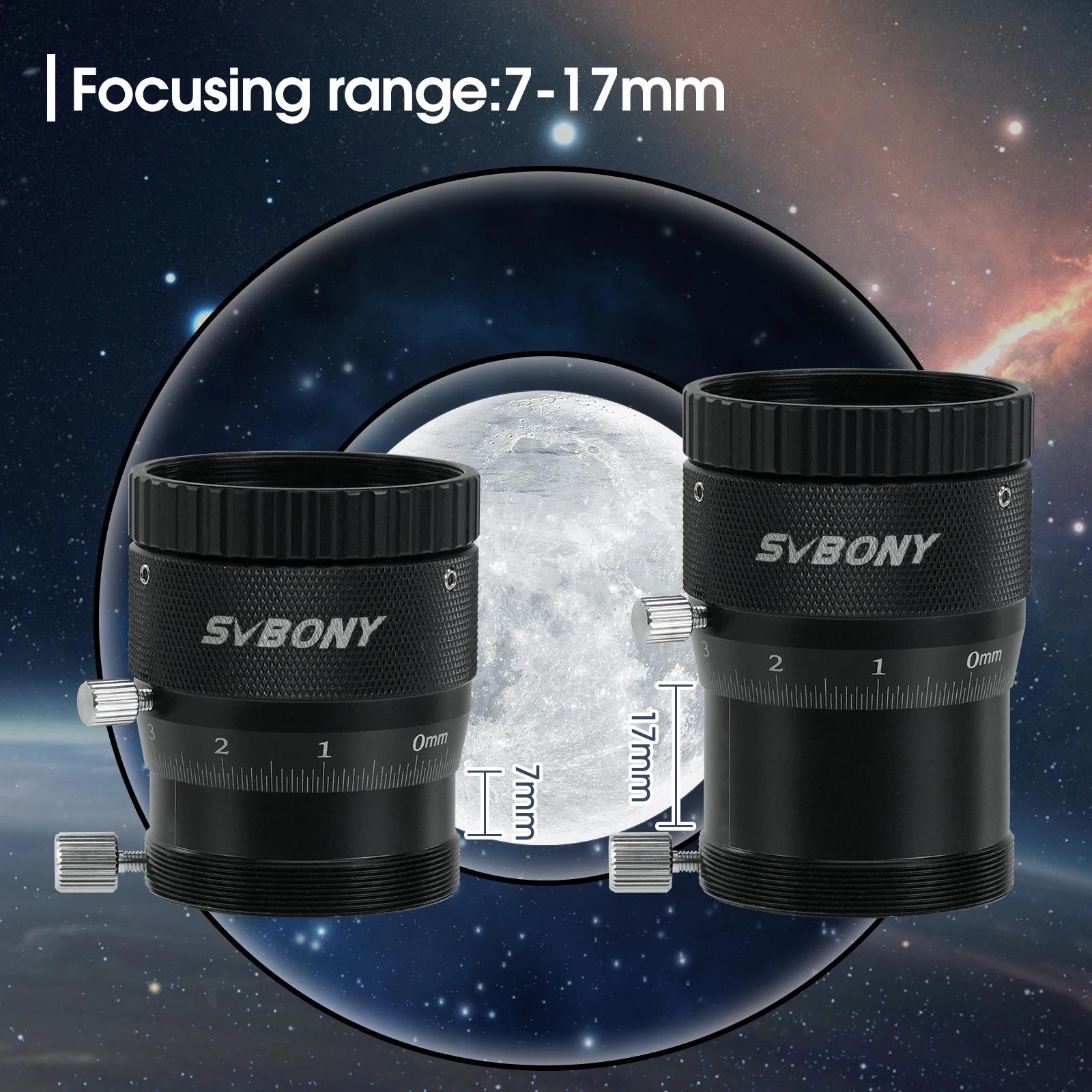 SVBONY-Mise au point à double hélice pour télescope, portée de guidage avec adaptateur SV150, SV161,