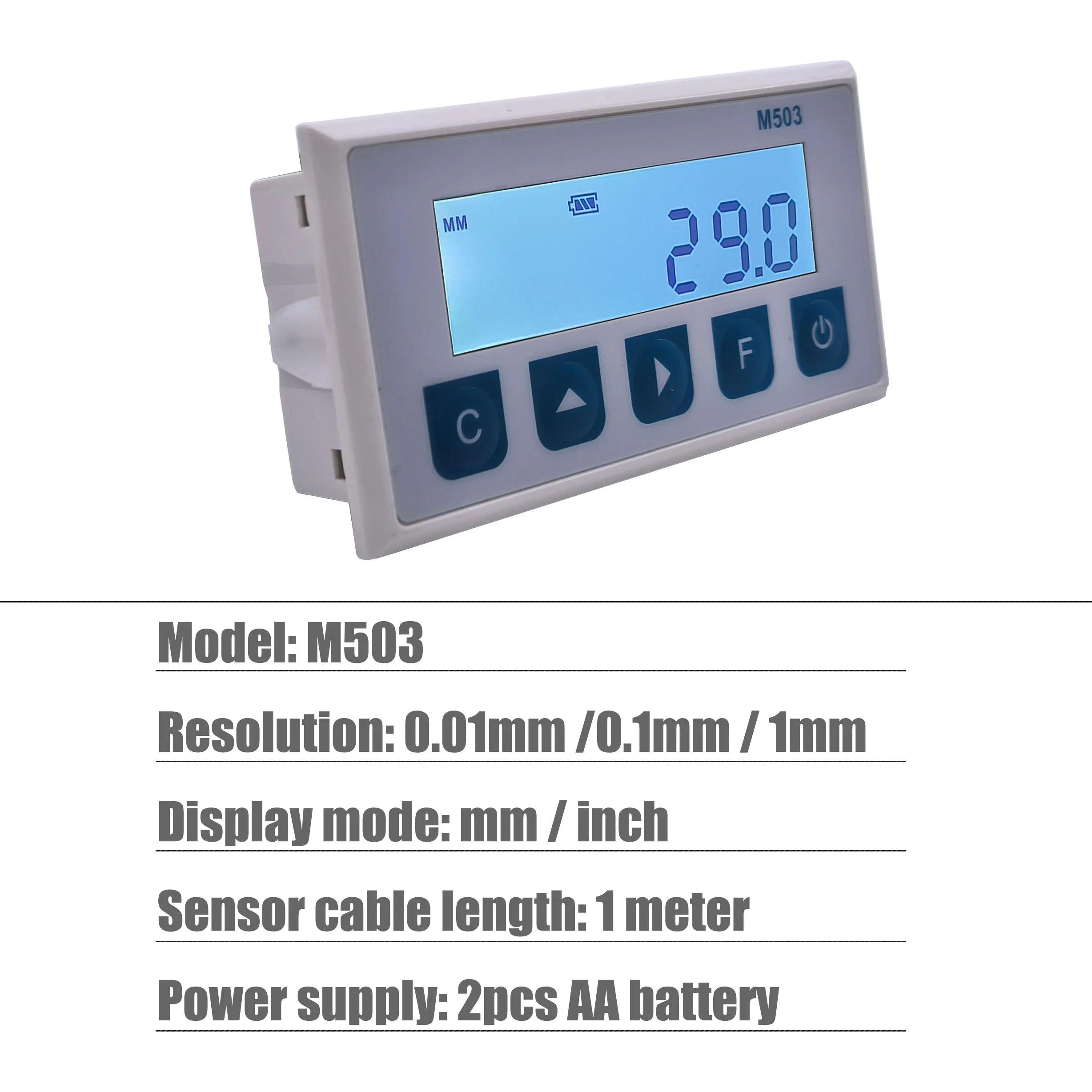 Balance magnétique M503, affichage DRO, système de mesure magnétique intégré, bande magnétique avec 