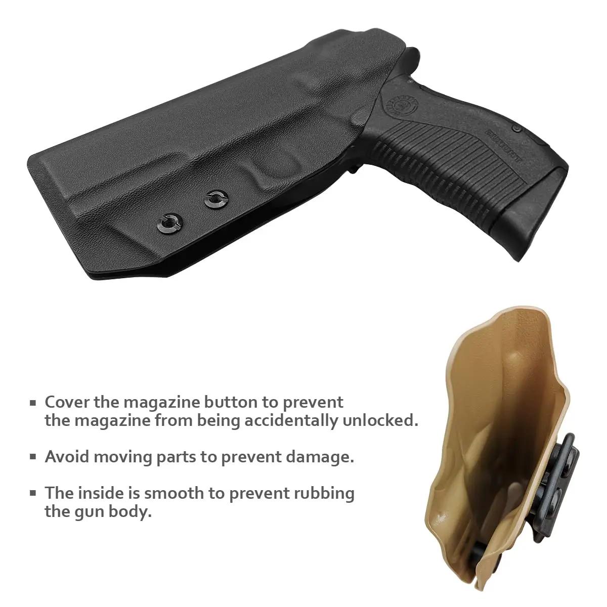 Terminé nous PT809 Holster, Holster SuffB Kydex, Ajustement personnalisé: Terminé nous PT809, PT840,
