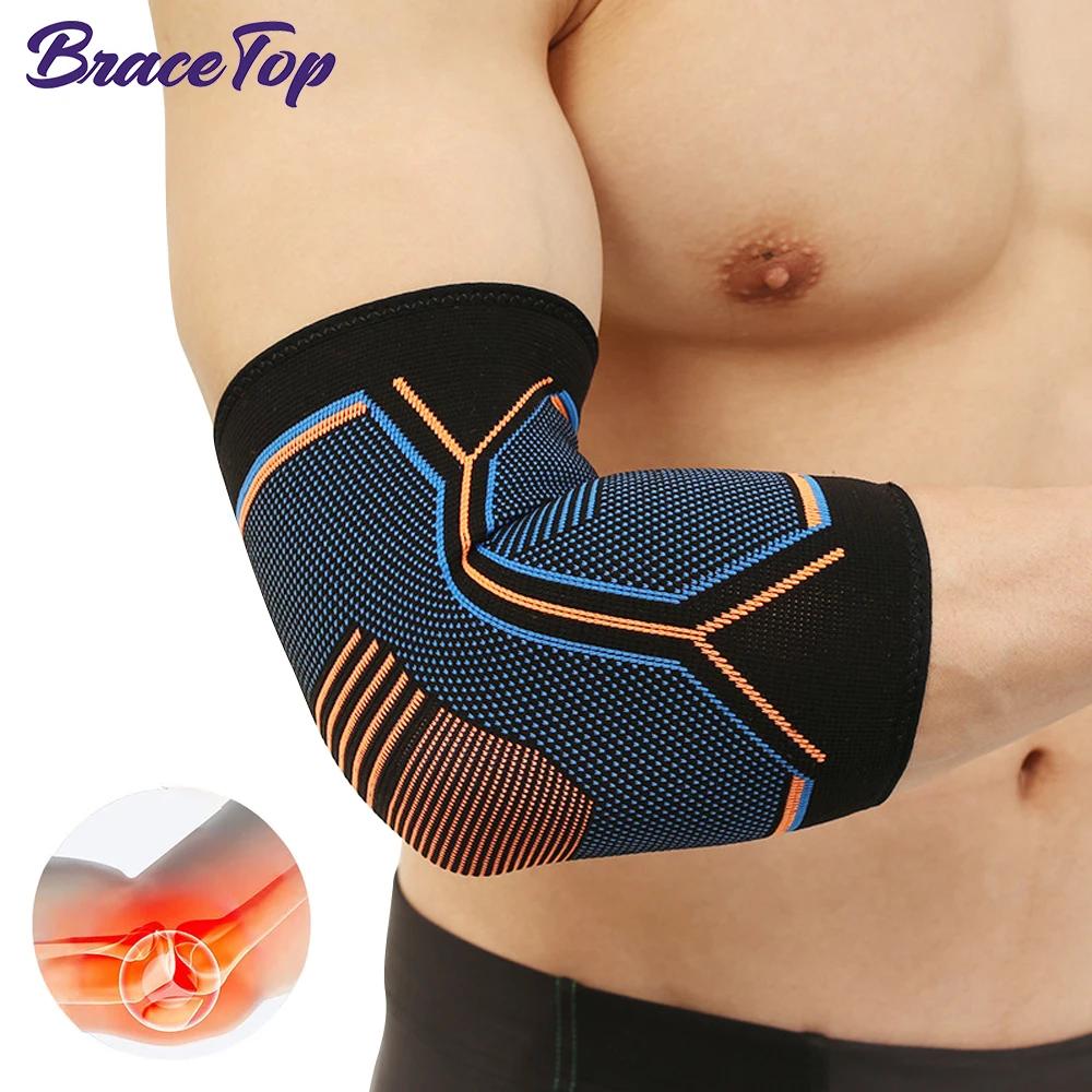 BraceTop – manchon de soutien de Compression pour coudière de Tennis, tendinite, coude épicondyt, ar
