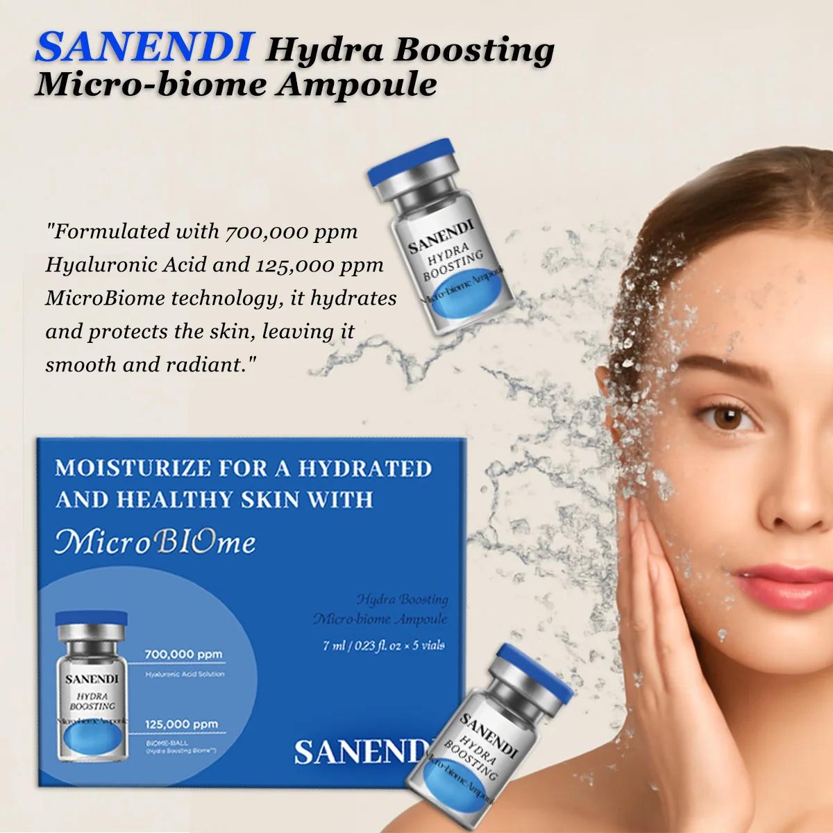 Sanendi essence hydratante visage Micro BlO me essence apaise la peau défense de l'âge visage raffer