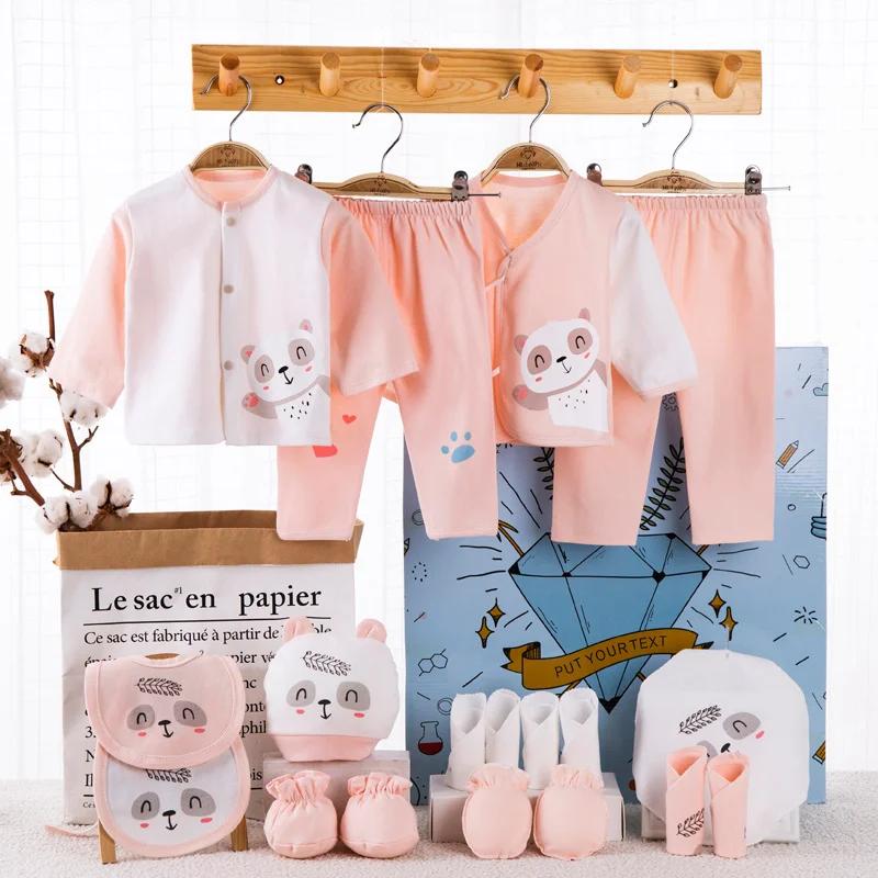 Lawadka 18 pièce/lot nouveau-né bébé vêtements pour filles garçons ensembles 100% coton infantile pr