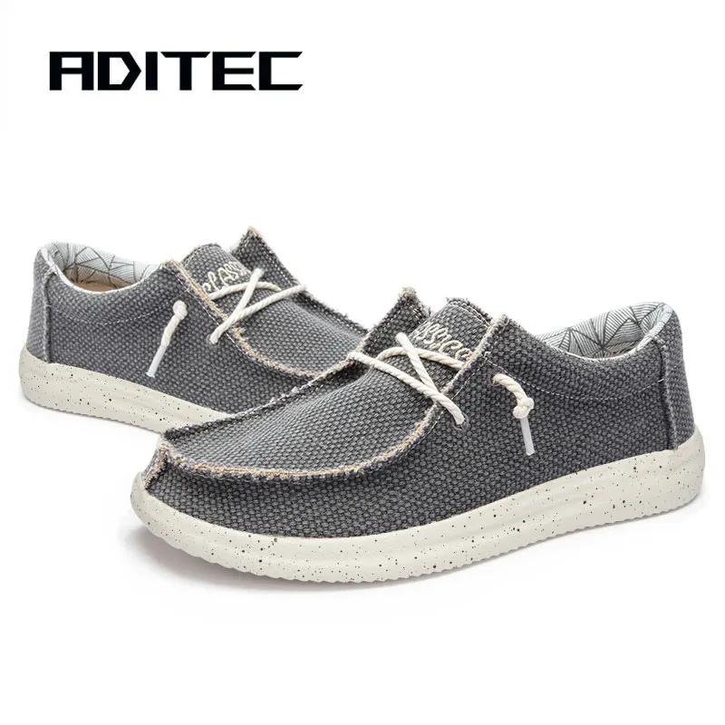 Mocassins légers en toile pour hommes, confortables et décontractés, semelle souple, bon pour la mar