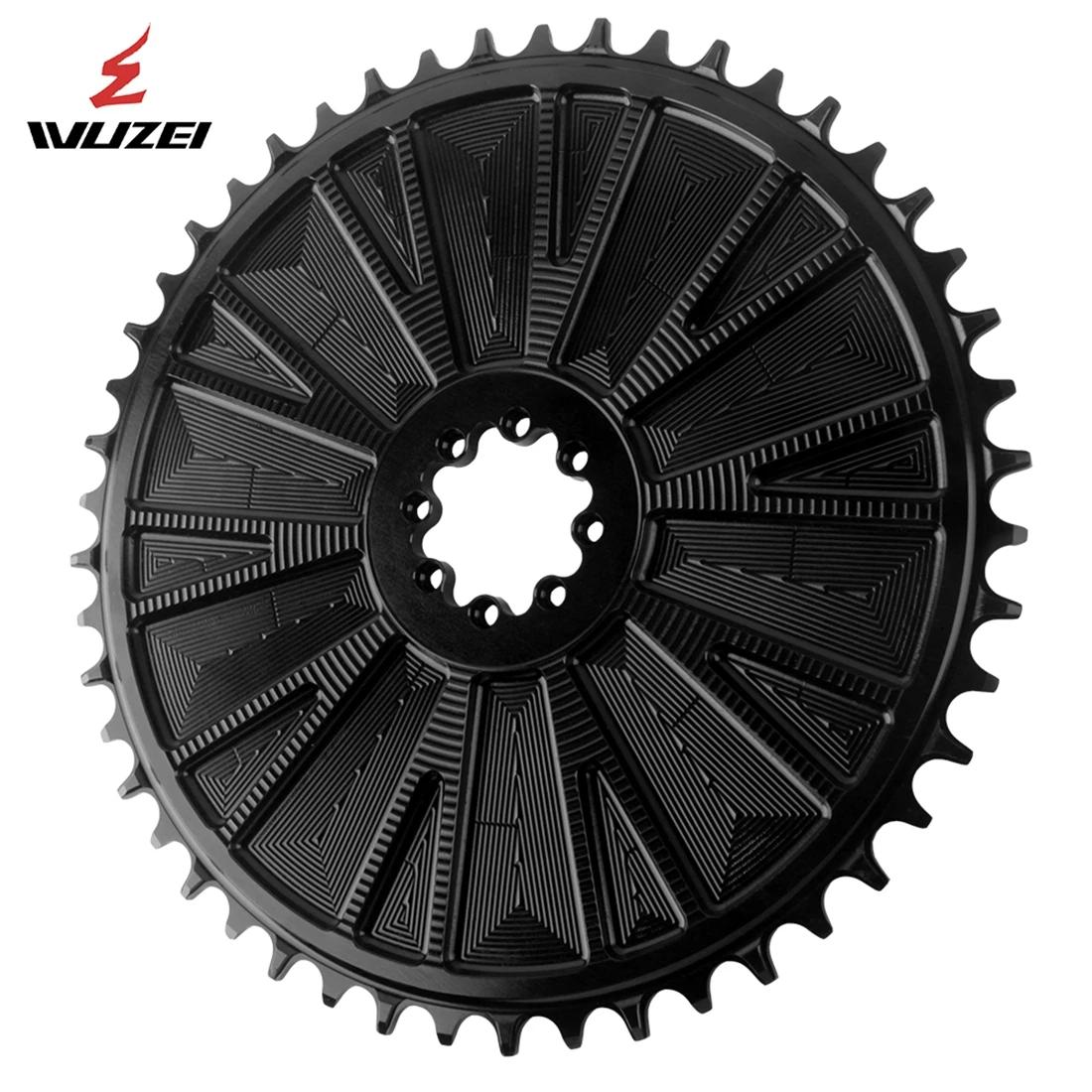 WUZEI plateau de vélo de route 8 boulons roue à chaîne large étroite vélo 40 42 44 46 48 50 52 54 56
