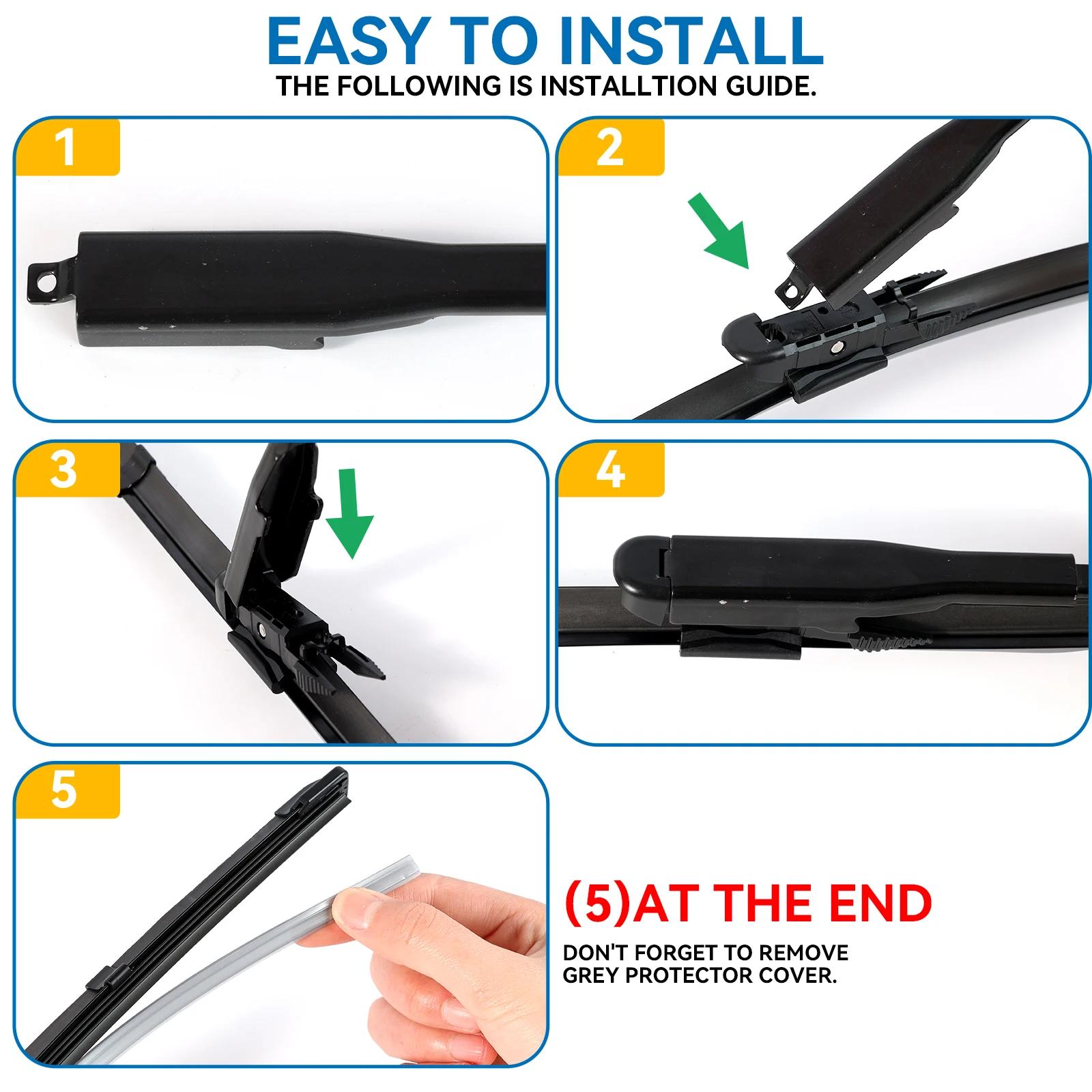 Erick's Wiper-Essuie-glace avant LHD pour Holden Commodore VE VF 2006-2017, brosses de pare-brise, 2