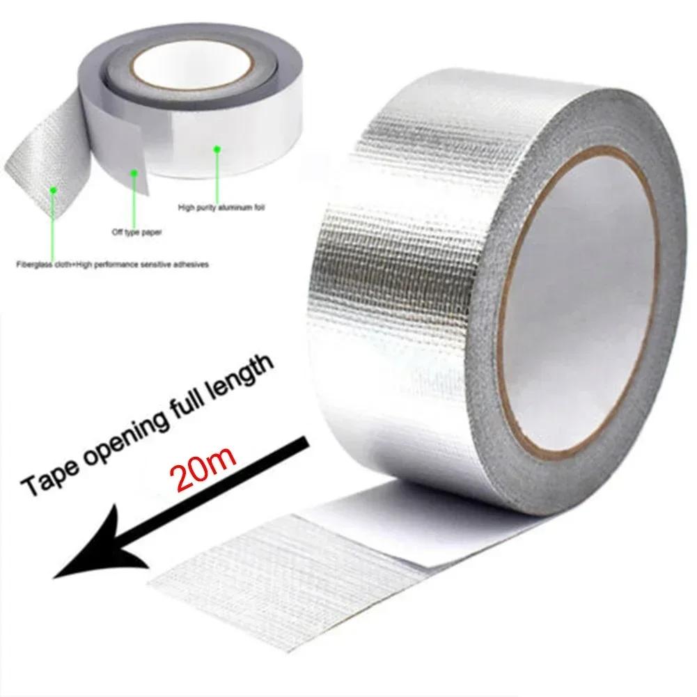 Bande d'isolation thermique pour tuyau d'échappement de moto, 20M x 5cm, enveloppe de collecteur, tu