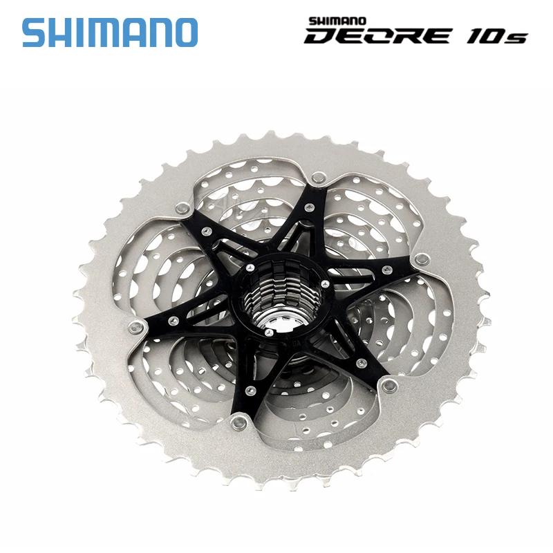 Shimano-Cassette Deore CS Safe100, 10 S K7 11-42T 46T, pignon de VTT 10V, volant d'inertie Safe100 K